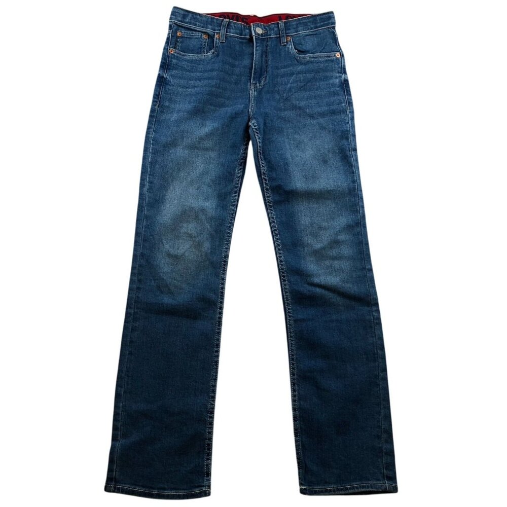 Levi's Woman's Denim Jeans Size 18 29x31 514 Classic Straight Casual Blue Denim